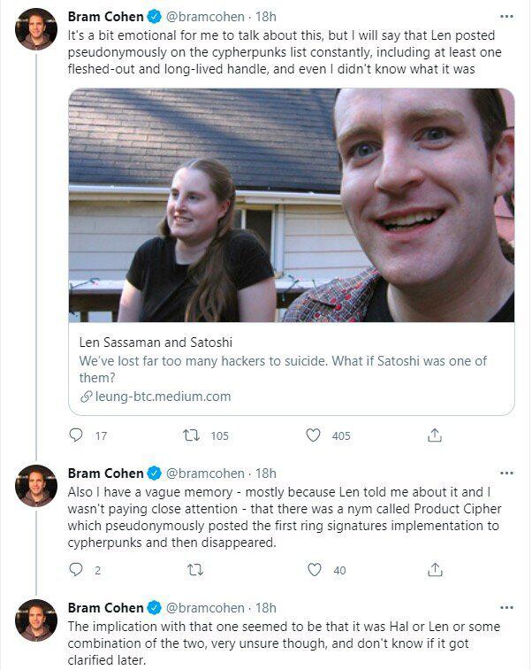 最新的推论是：“瑞安萨萨曼”还是为中本 - 第4张  | 比特币-比特币价格-比特币行情交易交流平台