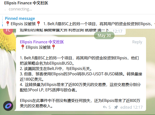 Belt闪电贷攻击后续：总损失金额5000万美元，48小时内发布补偿计划 - 第3张  | 比特币-比特币价格-比特币行情交易交流平台