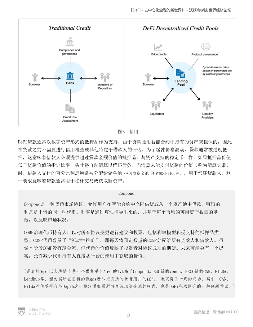 沃顿商学院与世界经济论坛联合发布报告《defi——分散金融的新世界》 - 第13张  | 比特币-比特币价格-比特币行情交易交流平台