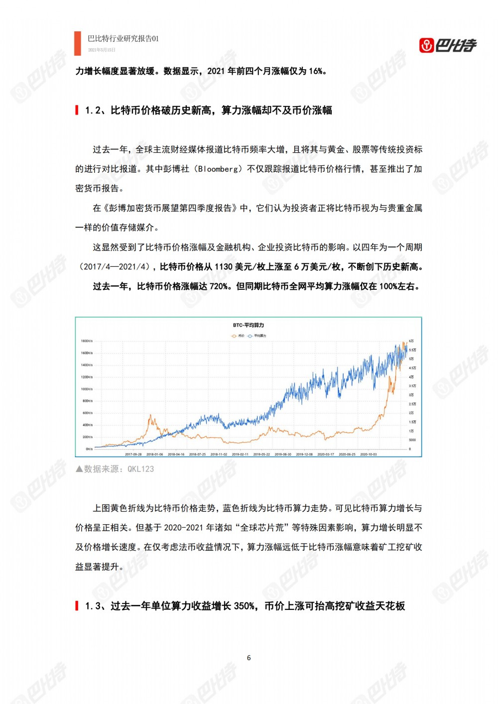 比特币计算能力产业研究报告2021-巴比特产业研究报告-01 - 第6张  | 比特币-比特币价格-比特币行情交易交流平台