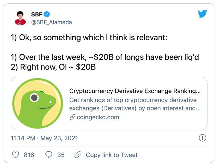 是什么让交易员感到疑惑？SBF列出了五个可能的原因，但坦率地说，“这是不可能预测的” - 第2张  | 比特币-比特币价格-比特币行情交易交流平台
