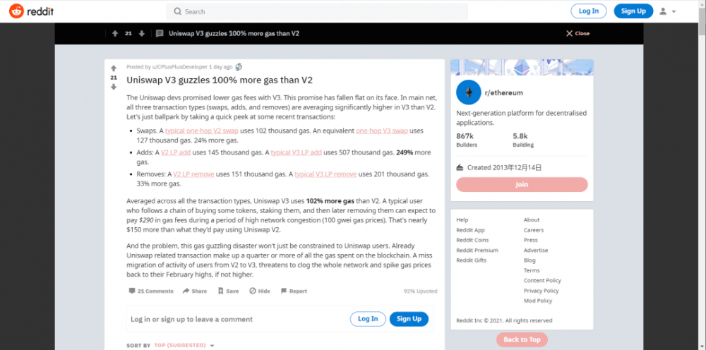 Uniswap V3正式发布，首日性能远超v2。它会成为defi新高潮的催化剂吗 - 第6张  | 比特币-比特币价格-比特币行情交易交流平台