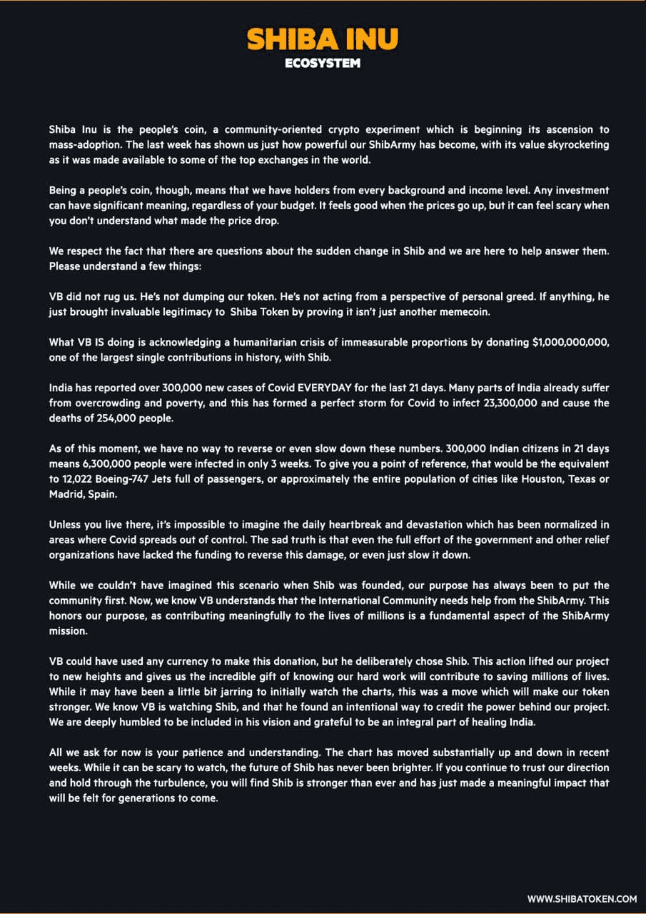 Shib已经卖完了。我们研究过神V的钱包 - 第7张  | 比特币-比特币价格-比特币行情交易交流平台