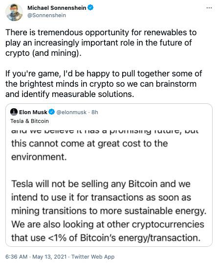 业内人士对特斯拉暂停比特币支付有何看法？ - 第5张  | 比特币-比特币价格-比特币行情交易交流平台