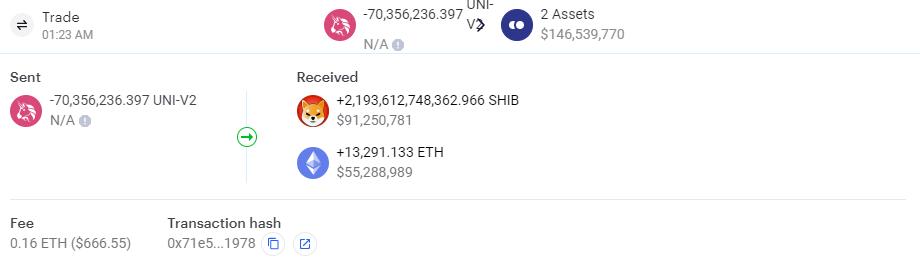 Shib已经卖完了。我们研究过神V的钱包 - 第1张  | 比特币-比特币价格-比特币行情交易交流平台