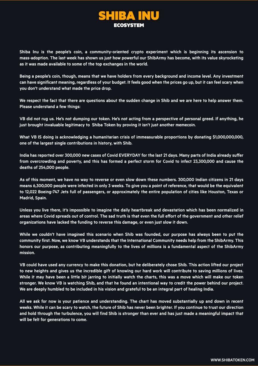 Shib已经卖完了。我们研究过神V的钱包 - 第7张  | 比特币-比特币价格-比特币行情交易交流平台