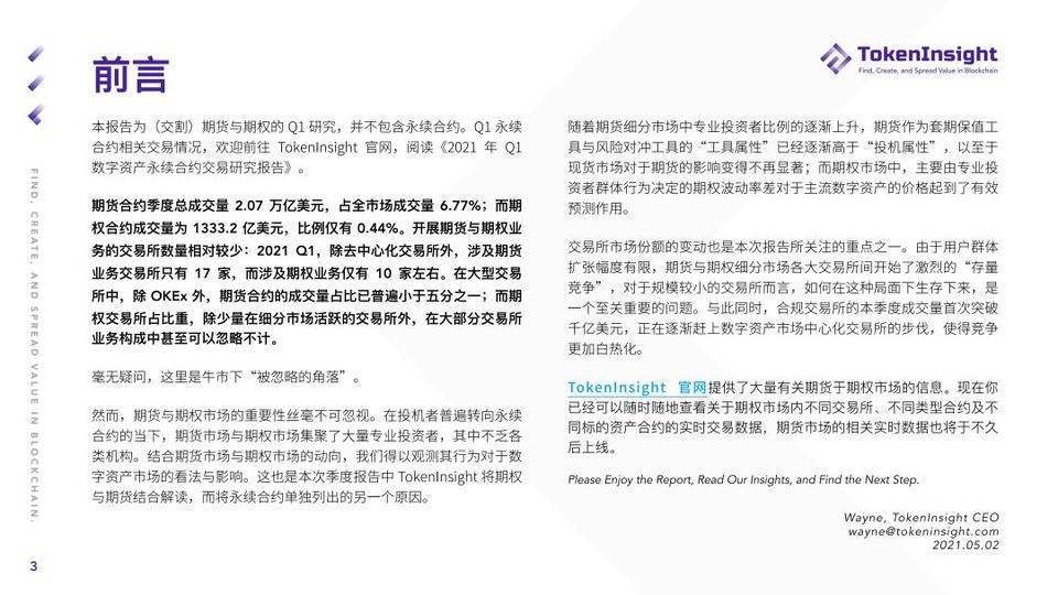 Token insight:第一季度加密货币期货和期权市场概述 - 第3张 | 比特币-比特币价格-比特币行情交易交流平台 Token insight:第一季度加密货币期货和期权市场概述 - 第3张 | 比特币-比特币价格-比特币行情交易交流平台
