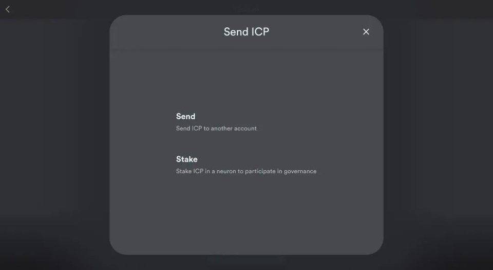 三分钟入门 DFINITY 钱包与治理软件 - 第7张  | 比特币-比特币价格-比特币行情交易交流平台