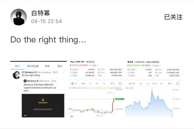 5分钟搞明了币安下架BSV前因后果 - 第1张  | 比特币-比特币价格-比特币行情交易交流平台