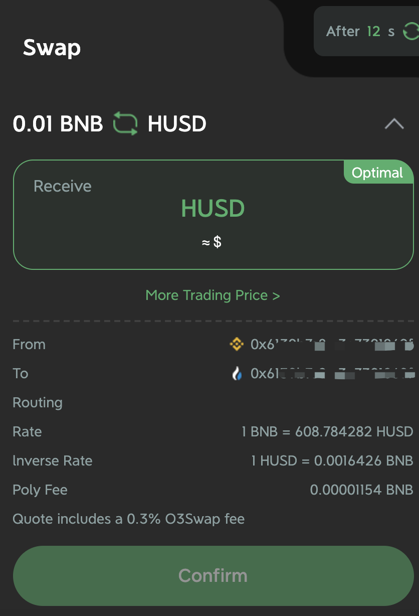 教程丨手把手带你玩跨链聚合协议O3 Swap，一起撸空投！ - 第8张  | 比特币-比特币价格-比特币行情交易交流平台