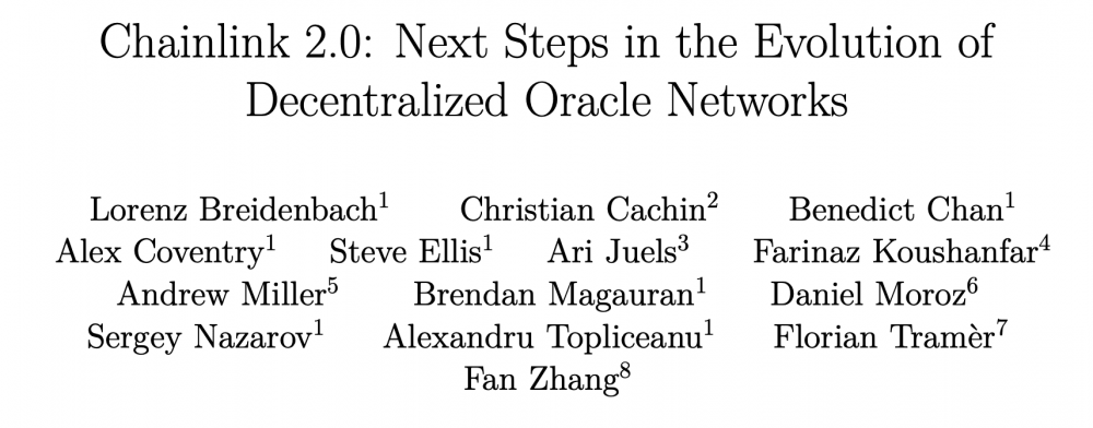 chainlink 2.0白皮书有什么问题？ - 第1张  | 比特币-比特币价格-比特币行情交易交流平台