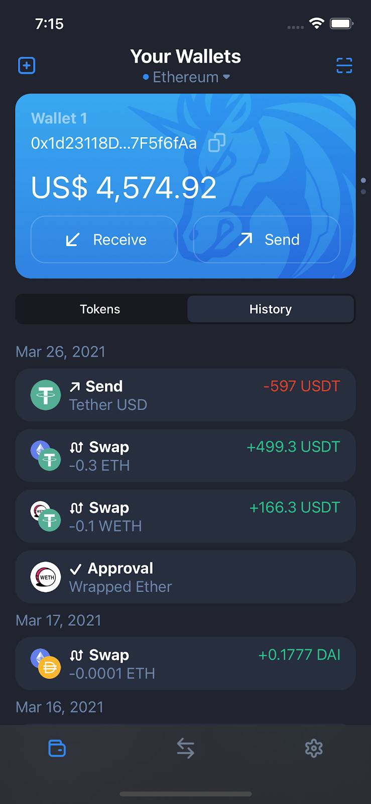 Chain aggregator 1英寸推出加密货币钱包 - 第3张  | 比特币-比特币价格-比特币行情交易交流平台
