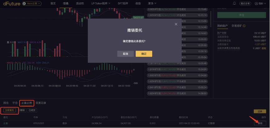 手把手教你如何使用 dFuture 止盈止损功能 - 第3张  | 比特币-比特币价格-比特币行情交易交流平台