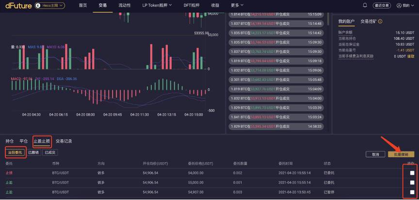 手把手教你如何使用 dFuture 止盈止损功能 - 第4张  | 比特币-比特币价格-比特币行情交易交流平台