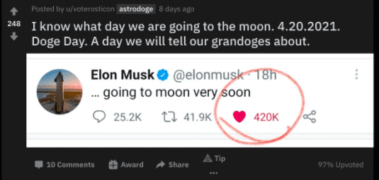 #狗币420#狗币明天能突破1美元吗？ - 第5张  | 比特币-比特币价格-比特币行情交易交流平台