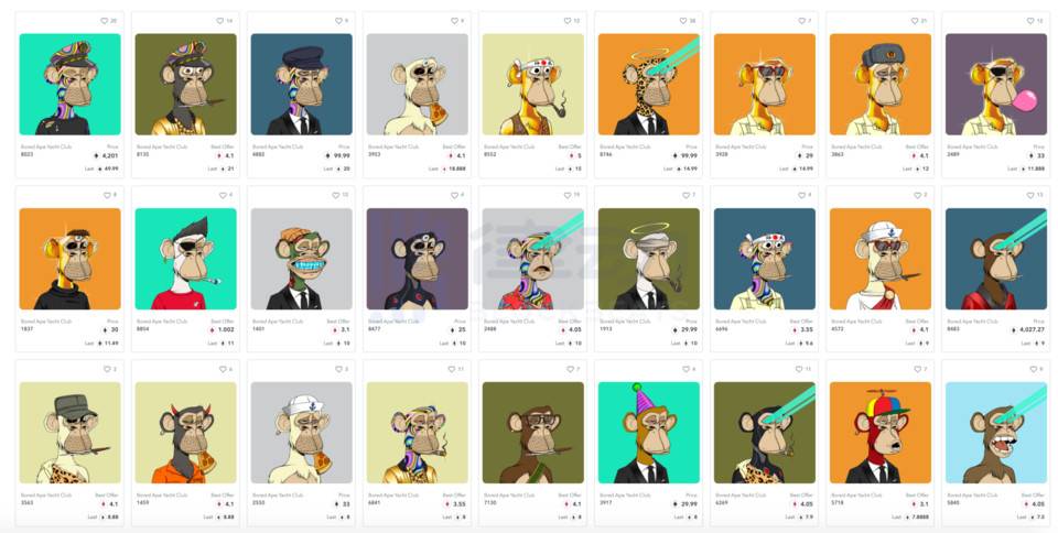 日交易额达 NBA Top Shot 两倍，这些「猿猴」为什么火了？ - 第10张  | 比特币-比特币价格-比特币行情交易交流平台