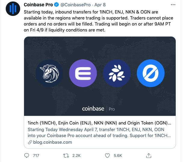 还有哪些交易所具有coinbase效应？ - 第1张  | 比特币-比特币价格-比特币行情交易交流平台